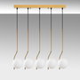 Opviq Tulíp - 13830 Candelabro de Oro